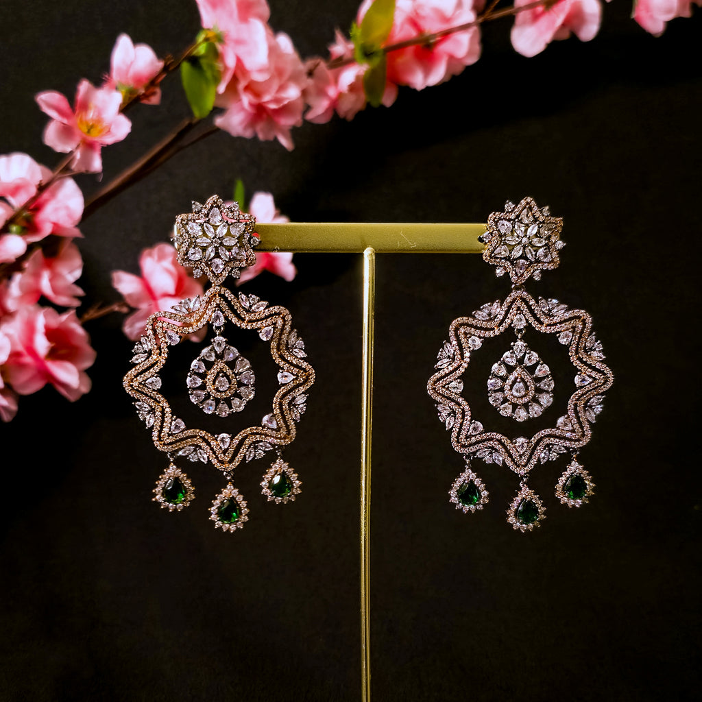 VIEAPU0182 - Victorian American Diamond Earrings