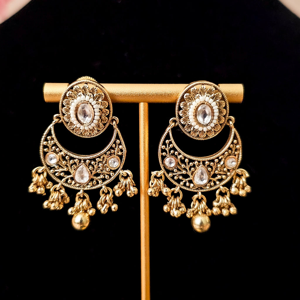 GGCHGO0088 - Gold Plated Kundan Choker Set