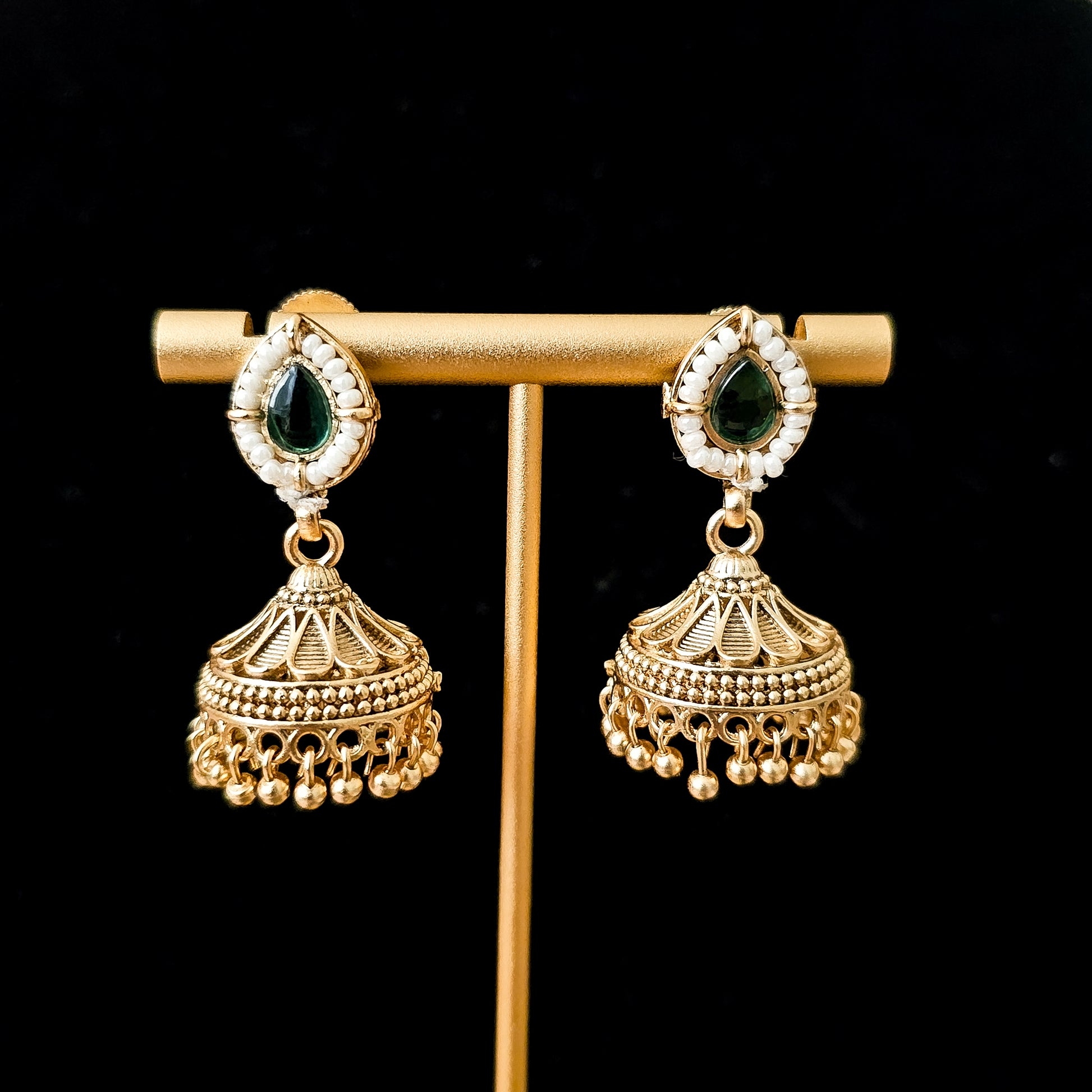 RACHGO0081 - Gold Plated Rajwadi Choker Set
