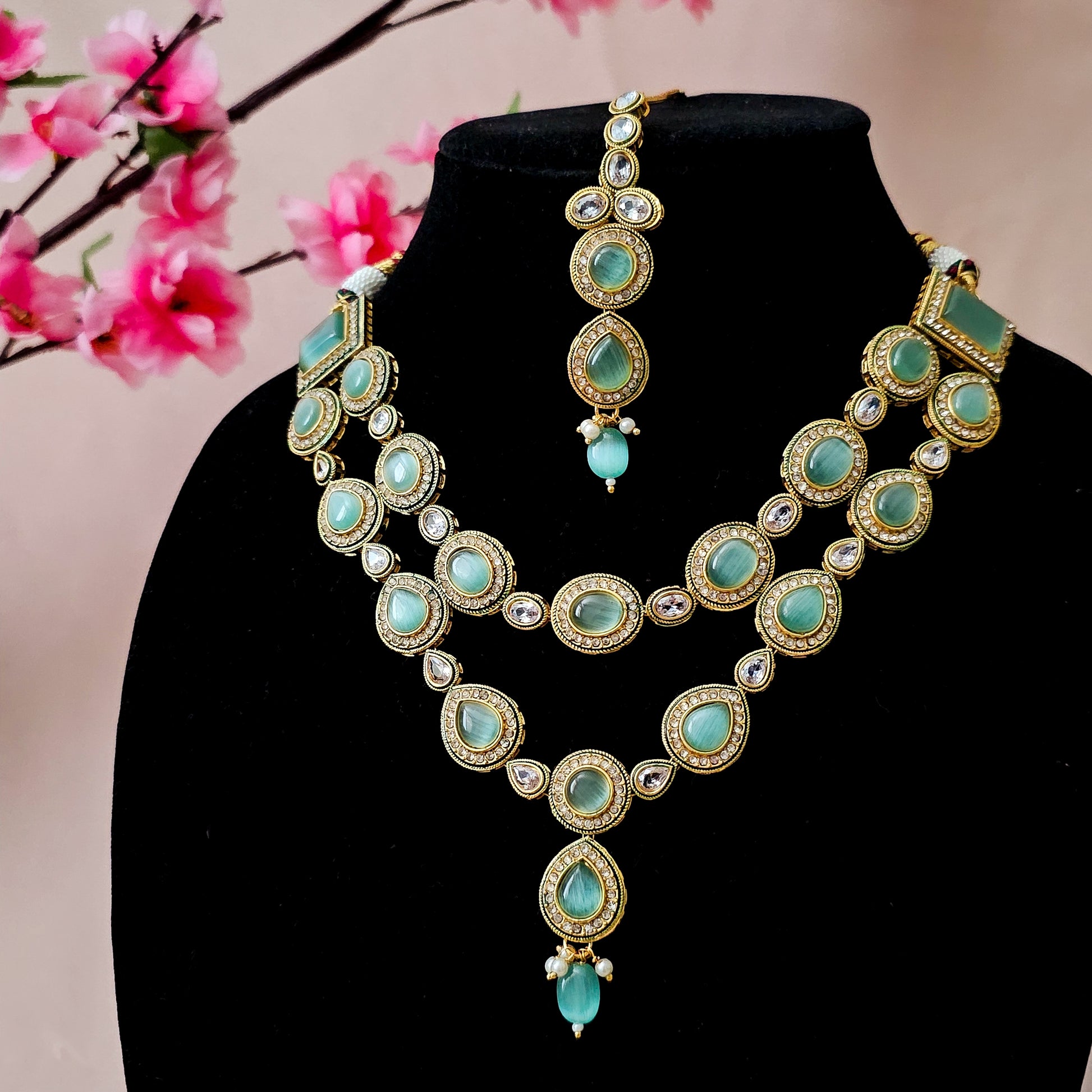 MNNEMI20074 - Double Layered Gold-Plated Necklace Set