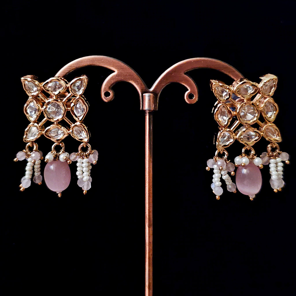 KUCHBP0092 - Gold-Plated Tyaani Kundan Choker Set