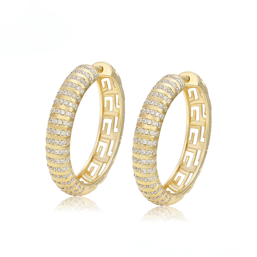 MG00123074 - 14K Gold-Plated Hoops image 0