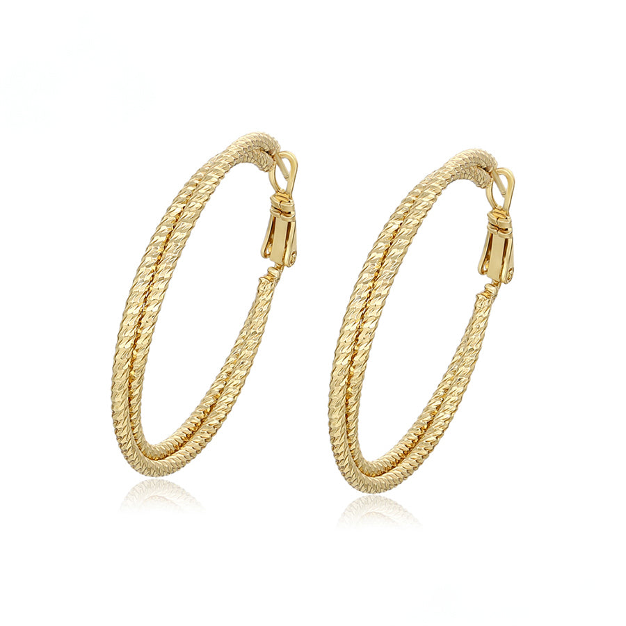 MG001030015 - 14K Gold-Plated Hoops image 0