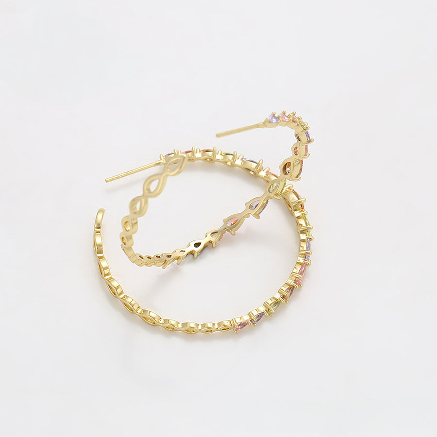 MG000968359 - 14K Gold-Plated Hoops image 1