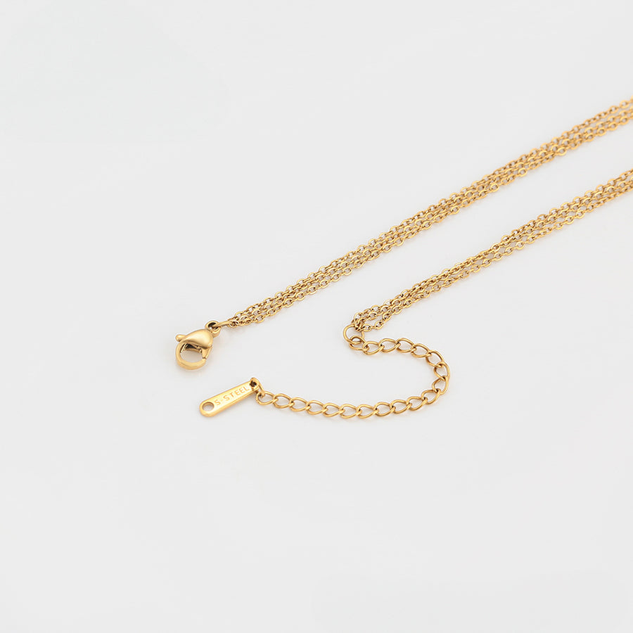 MG00897626 - 14K Gold-Plated Layered Necklace image 3