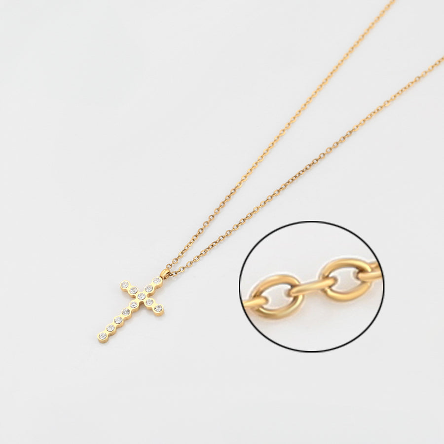 MG00897626 - 14K Gold-Plated Layered Necklace image 2