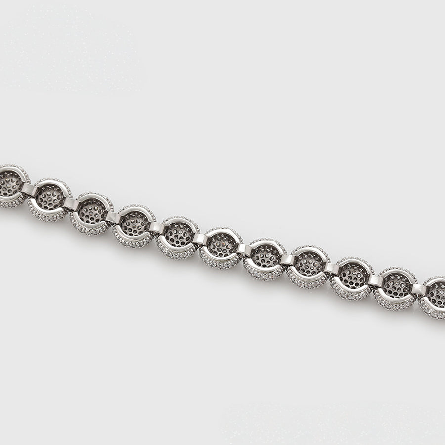 MG00805052 - Platinum-Plated Ball Bracelet image 3