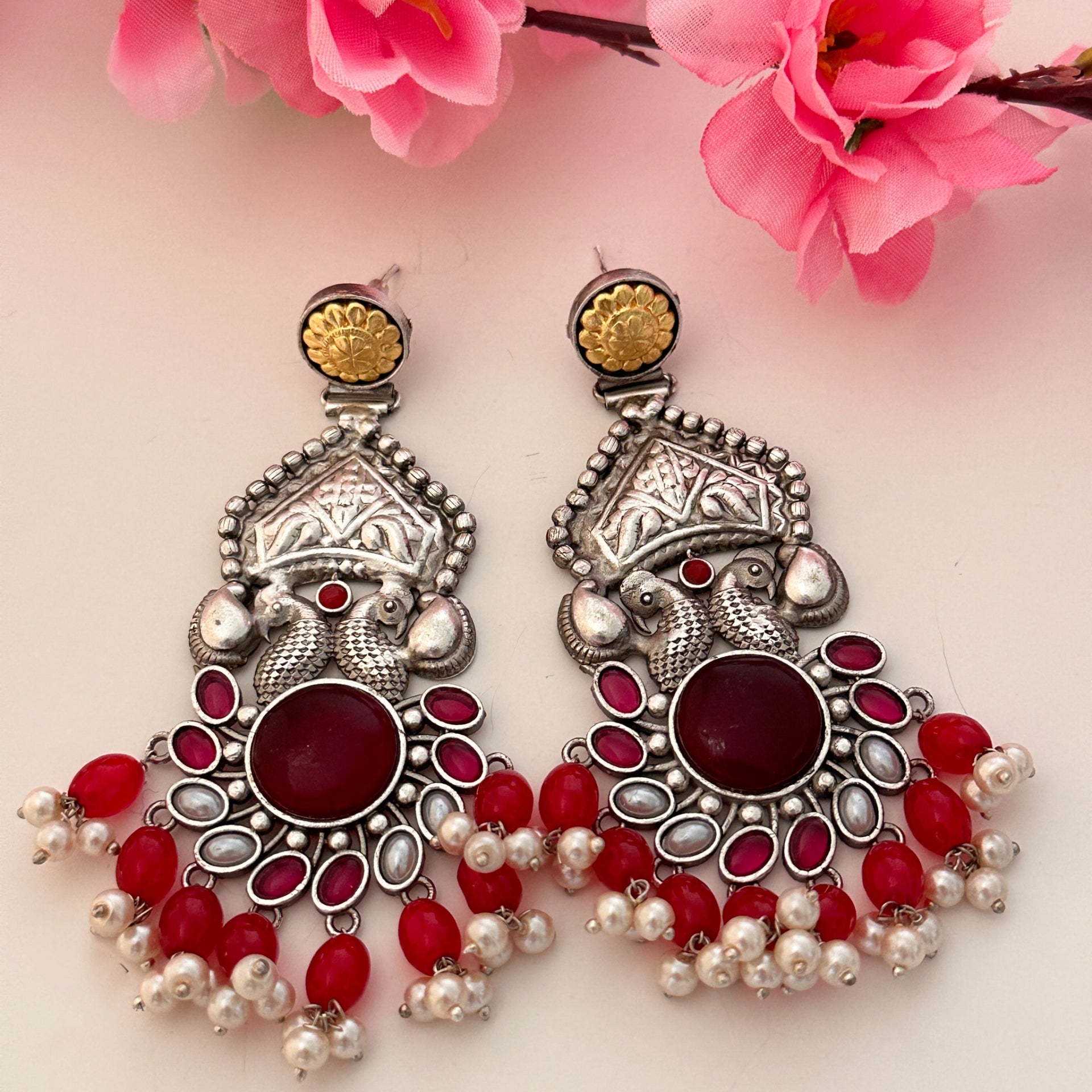 SIEABL30192 - Silver Replica Earrings