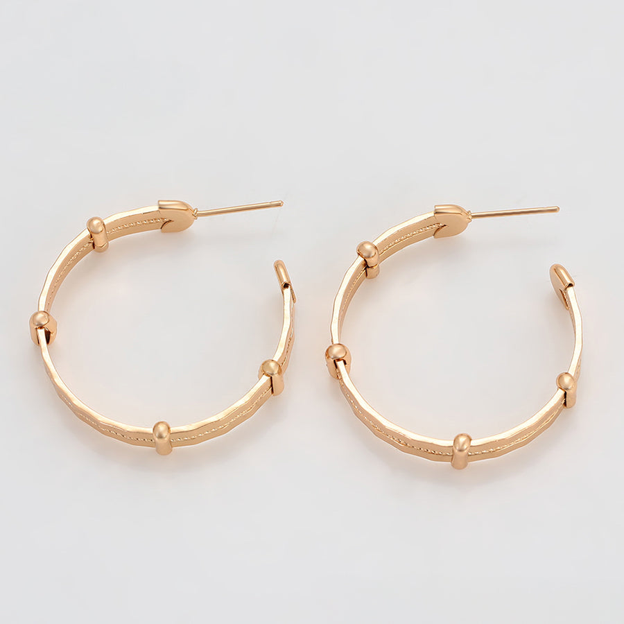 MG000932906 - 18K Rose-Gold Plated Hoops image 2
