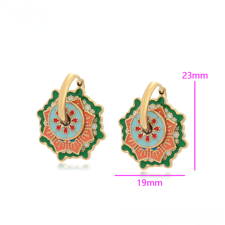 MG000937785 - 14K Gold-Plated Muticolor Earrings image 3
