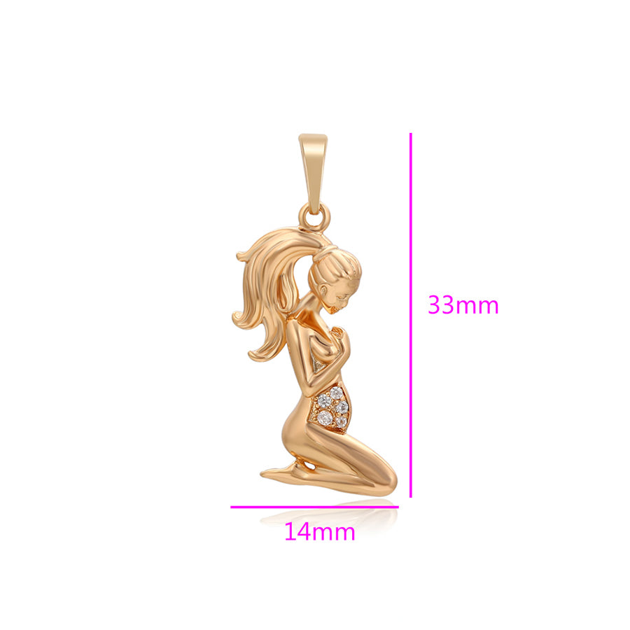 MG00132651 - 18K Rose-Gold Plated Pendant for To-Be-Mom image 1
