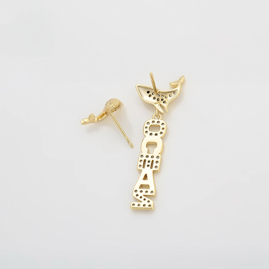 MG000024030 -  14K Gold-Plated Ocean Earrings image 2