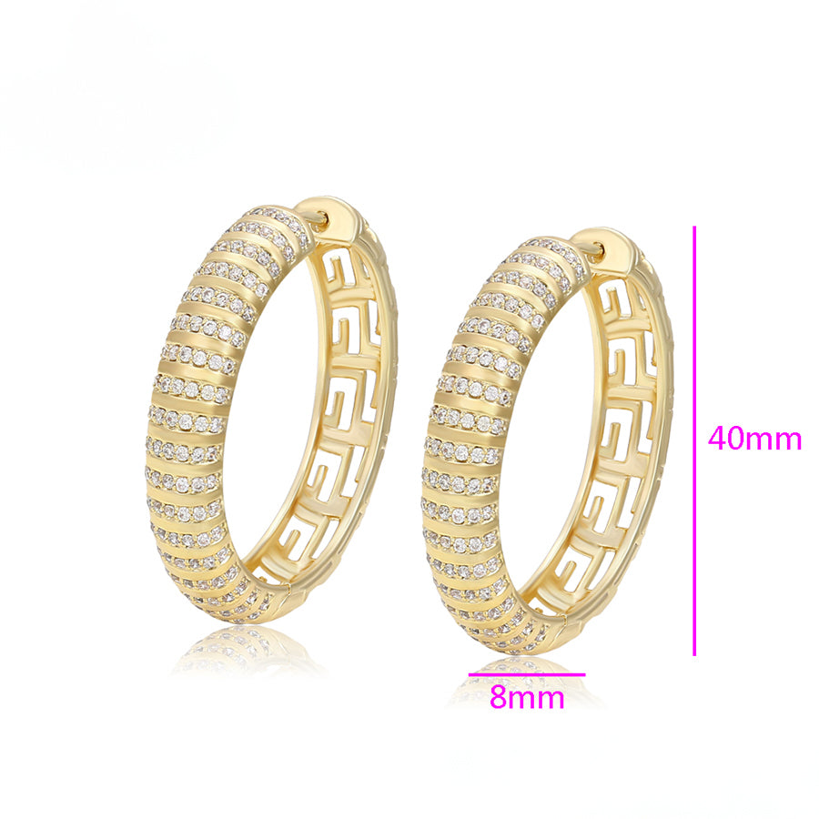 MG00123074 - 14K Gold-Plated Hoops image 3