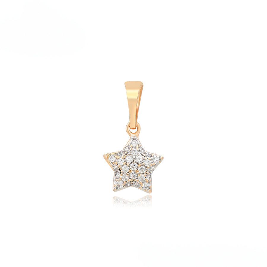 MG00908463 - 18K Rose-Gold Plated Star Pendant image 0