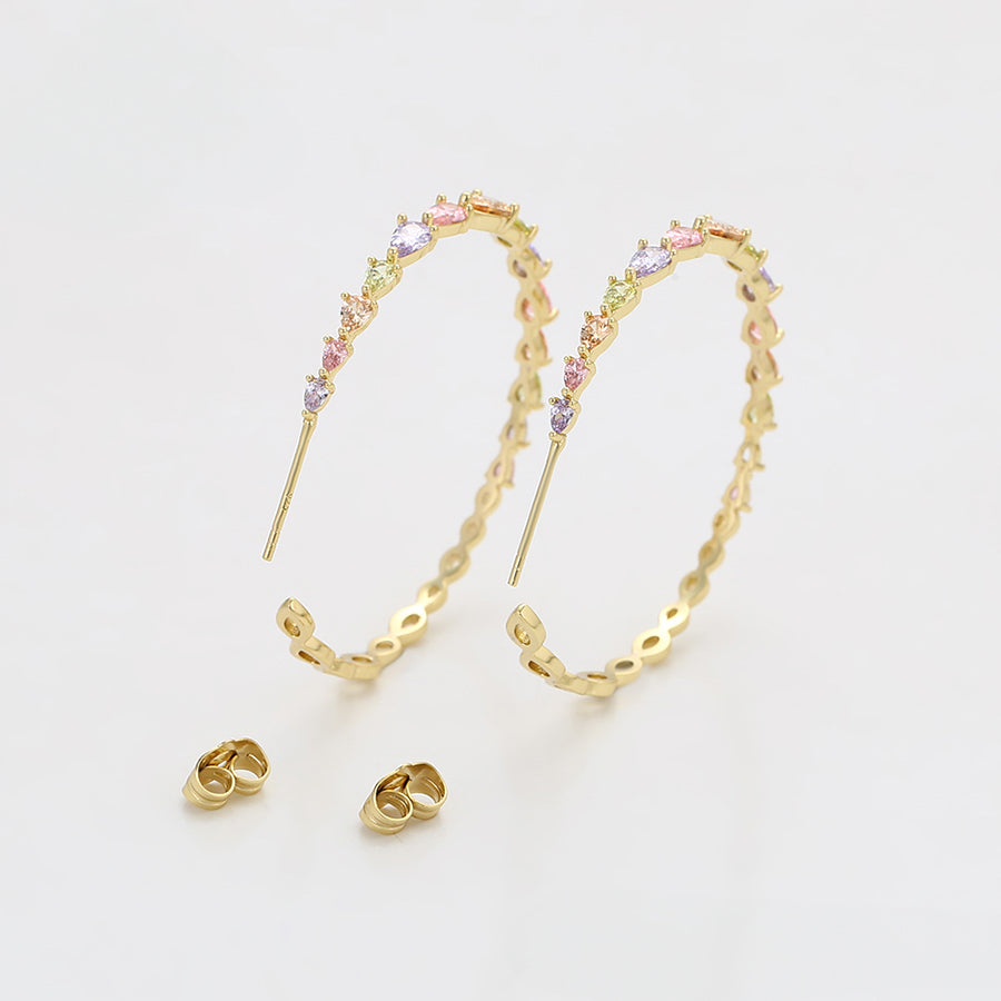 MG000968359 - 14K Gold-Plated Hoops image 2